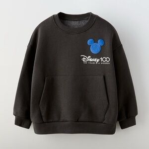 Zara 2-3yr MICKEY MOUSE AND FRIENDS @ DISNEY 100TH ANNIVERSARY SWEATSHIRT